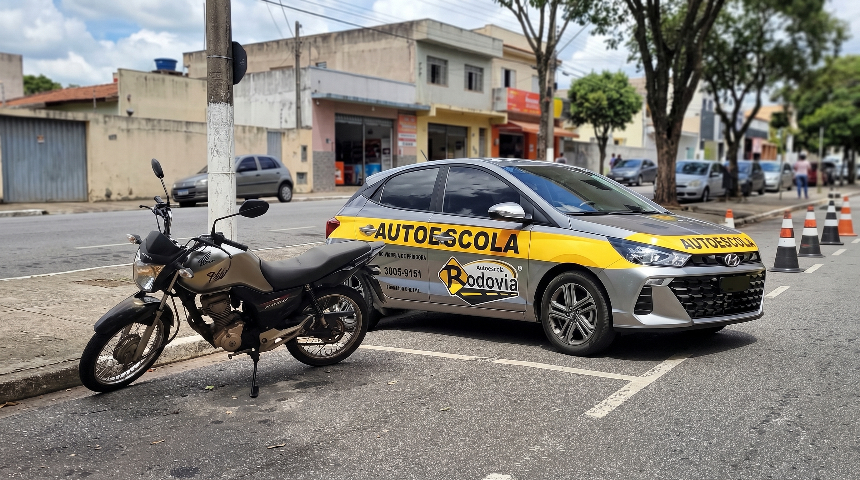 Habilitação de Carro e Moto Juntas - Serviço com 2 aulas práticas