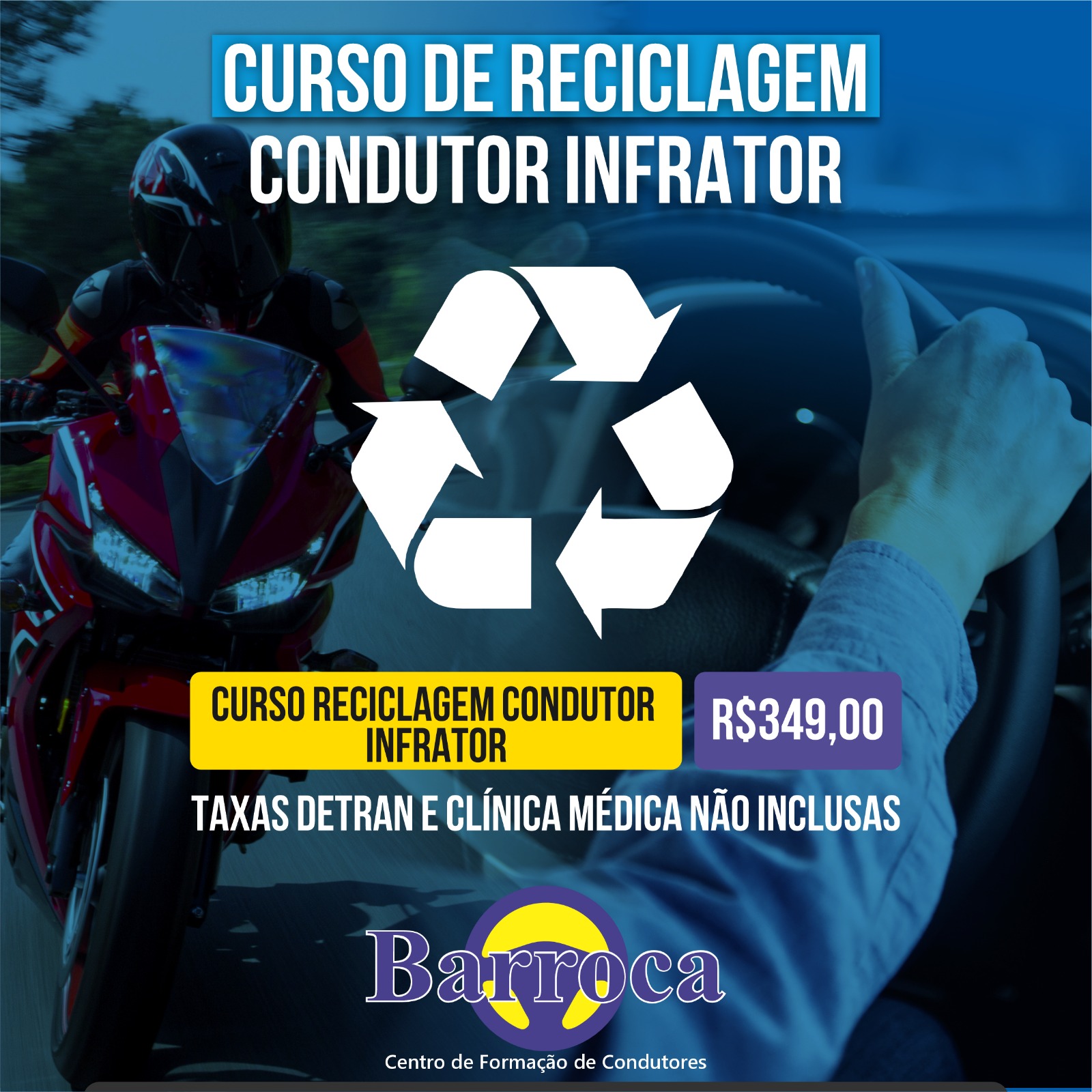 Curso de Reciclagem Condutor Infrator