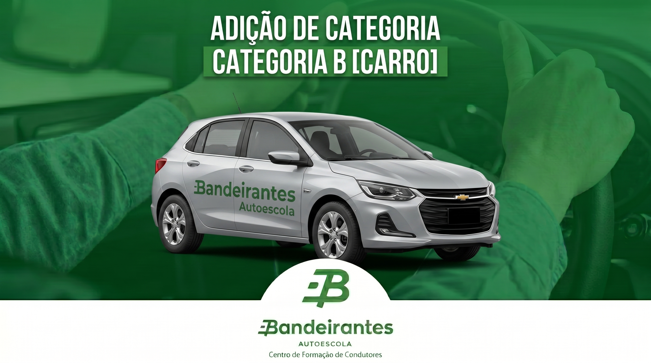 ADIÇÃO CNH B: 4 AULAS PRÁTICAS