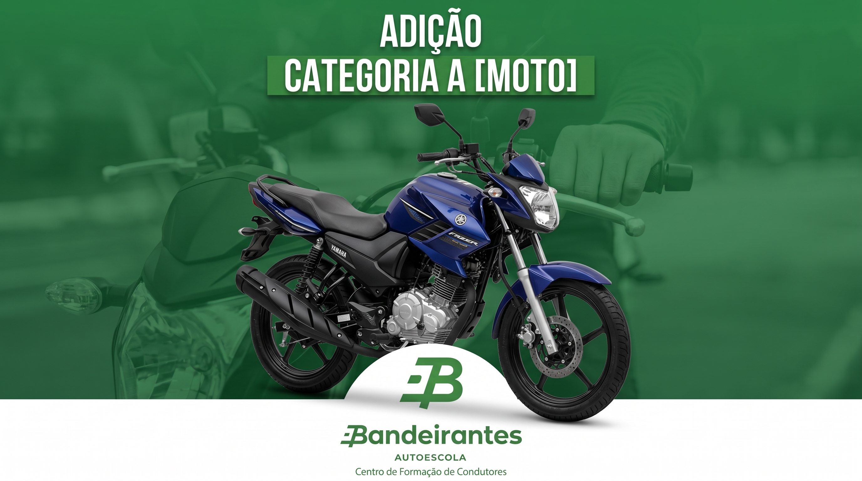 ADIÇÃO CNH A: 4 AULAS PRÁTICAS