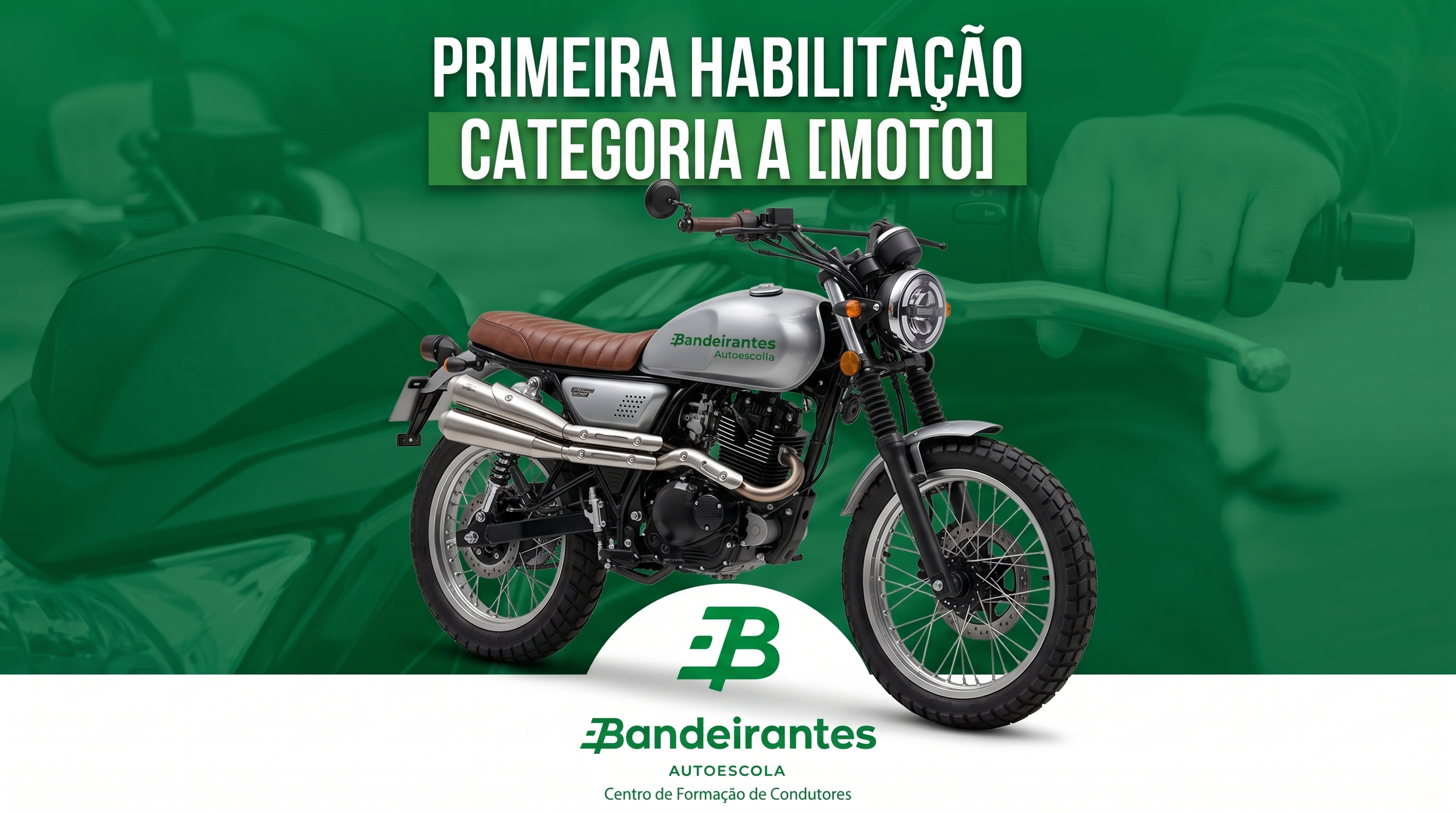 PRIMEIRA HABILITAÇÃO (CAT. A): 4 AULAS PRÁTICAS