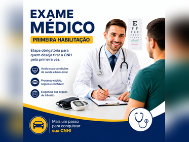 Exame Médico ( Primeira Habilitação)