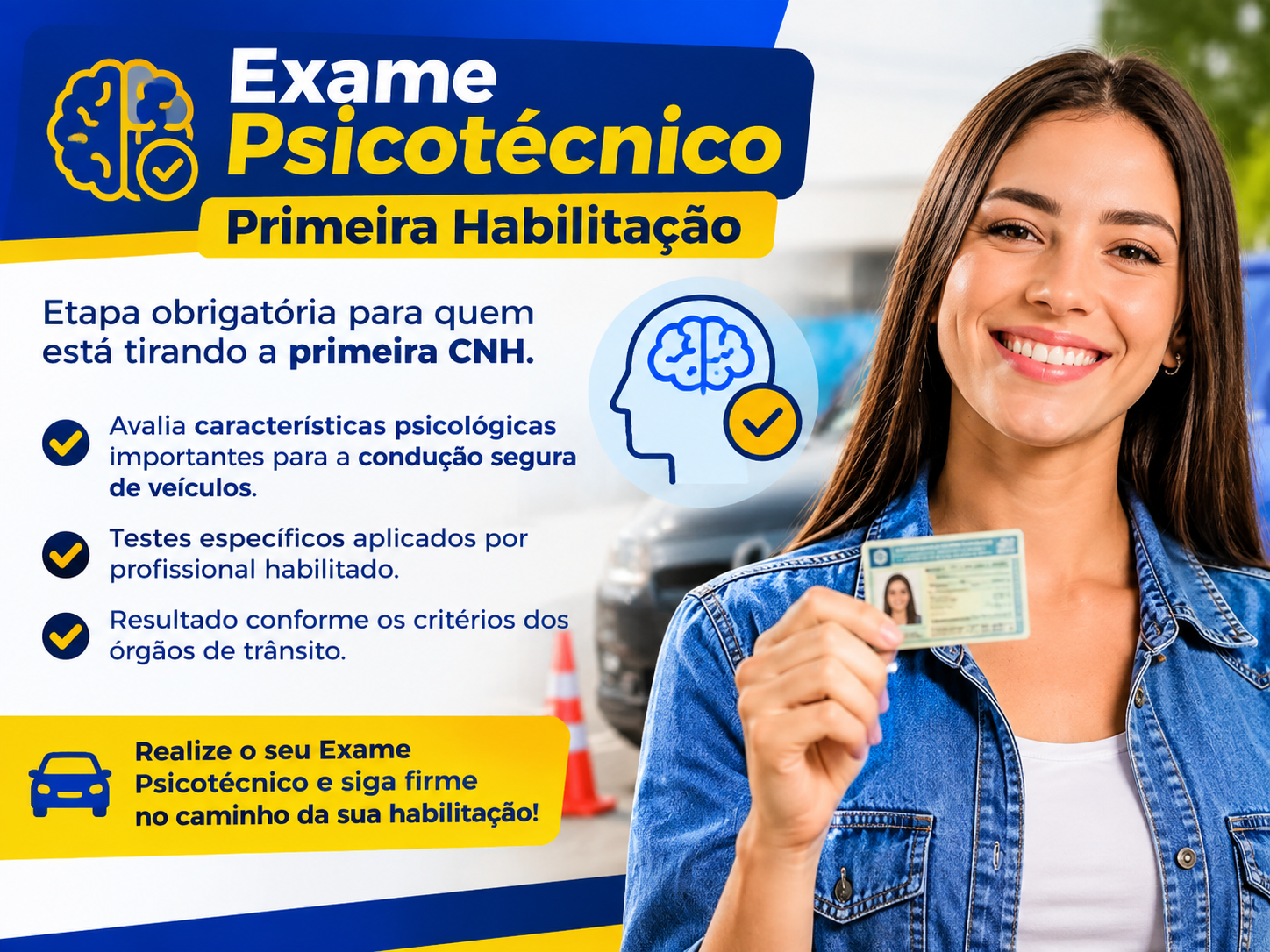 Exame Psicotécnico  (Primeira Habilitação)
