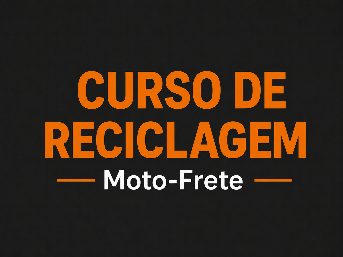 Reciclagem Moto-Frete